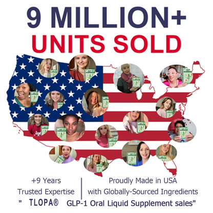 🛒Proudly Made for the USA | TLOPA® GLP-1 Oral Solution  ✨Backed by Science | 6-in-1 Formula | Visible Results in 7 Days🍀🥇